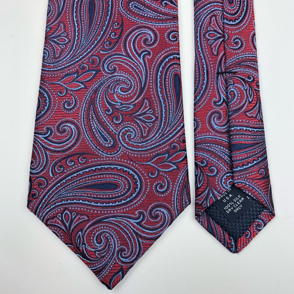 Daniel Cremeiux Paisley Silk Tie